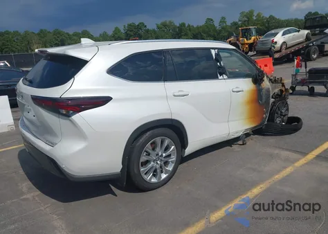 2025 Toyota Highlander Limited from USA, damaged, VIN 5TDKDRAH8SS555073